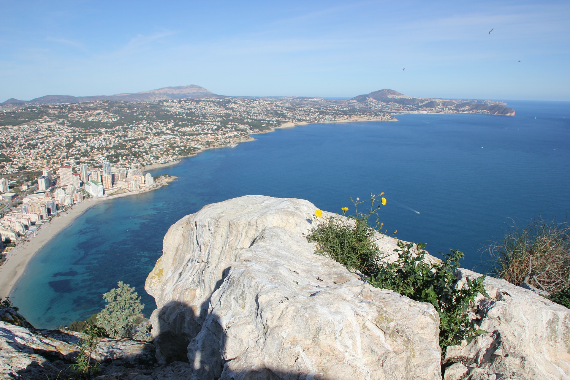 Widok z Penon de Ifach