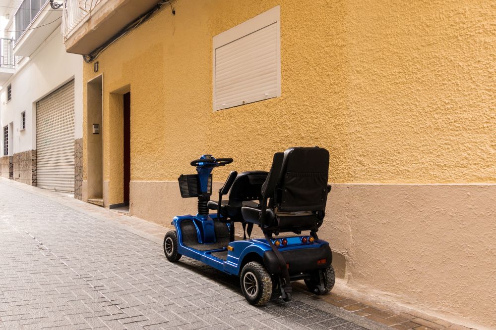 Wózek elektryczny dla seniorów
