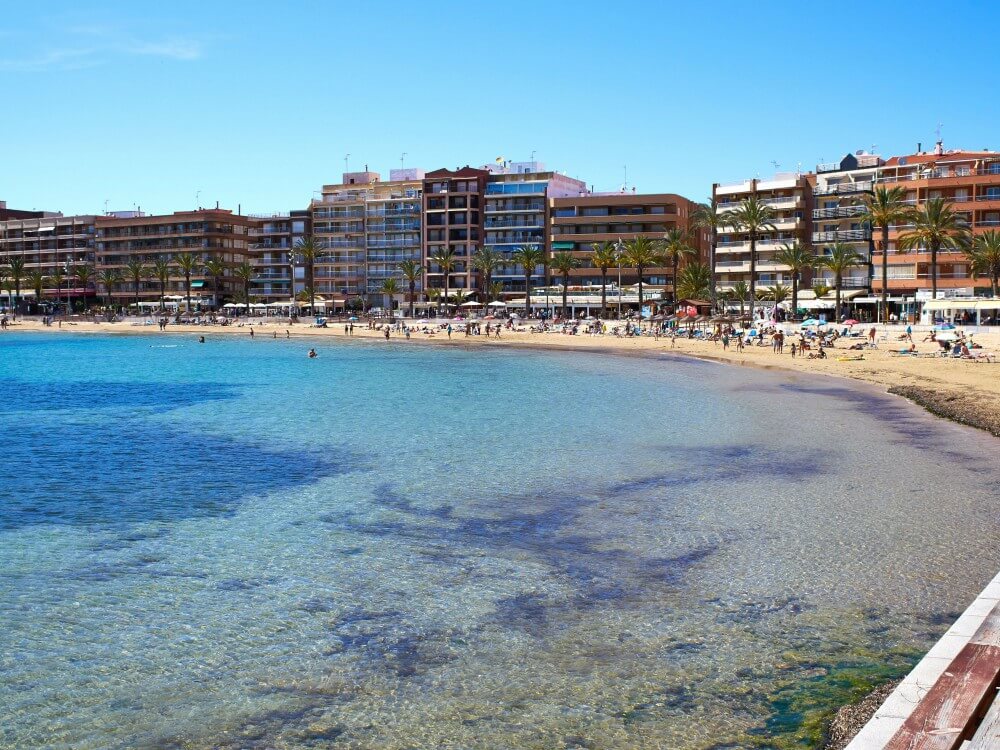 plaża w Torrevieja