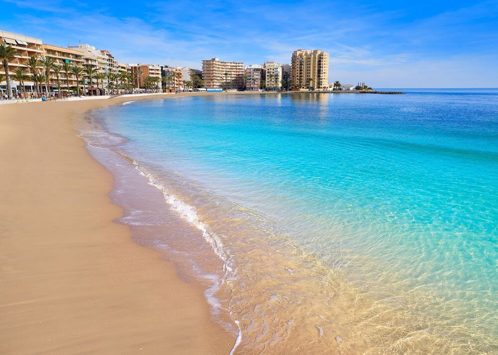 Playa del Cura w Torrevieja
