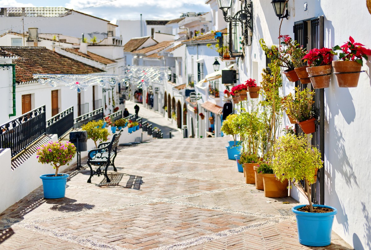 Mijas Pueblo - małe miasteczko